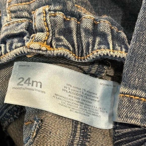 CARTER’S 3 Piece Baby Plaid Bowtie Jumpsuit & Jeans Size 24M NEW Holiday - Picture 9 of 9